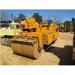 FERGUSON 8-10.5B T/A ROLLER, S/N 768, 55" REAR DRUM, 54" FRONT DRUM, METER READING 5,879 HRS (CITY O