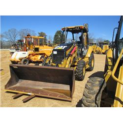 CAT 420E IT 4X4 LOADER BACKHOE, S/N DAN01970, (12 YR) GP BUCKET, FORKS, QUICK COUPLER, CANOPY