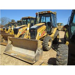 CAT 420D 4X4 LOADER BACKHOE, S/N FDP26862 (06 YR) MP BUCKET, EXTENDAHOE, 24" BUCKET, ECAB W/AIR, MET