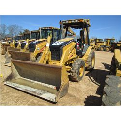 CAT 420D 4X4 LOADER BACKHOE, S/N FDP15739 (04 YR) GP BUCKET, 24" HOE BUCKET, CANOPY, METER READING 2