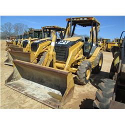 CAT 420D 4X4 LOADER BACKHOE, S/N FDP18889 (04 YR) GP BUCKET, 24" HOE BUCKET, CANOPY, METER READING 4