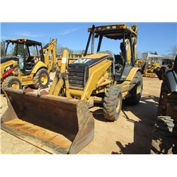 CAT 420D 4X4 LOADER BACKHOE, S/N FDP09322 (03 YR) GP BUCKET, EXTENDAHOE, CANOPY, METER READING 8,074