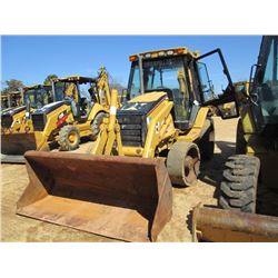 CAT 420D 4X4 LOADER BACKHOE, S/N FDP02359, GP BUCKET, ECAB W/AIR, METER READING 7,223 HRS (C/W CAT F