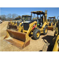CAT 416E 4X4 LOADER BACKHOE, S/N LMS01539 (11 YR) GP BUCKET, CANOPY, METER READING 541 HRS
