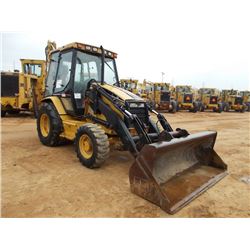 CAT 416C 4X4 LOADER BACKHOE, S/N 1WR09270, COUPLER, GP BUCKET, EXTENDAHOE, ECAB W/AIR, METER READING