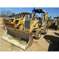 CAT 426B LOADER BACKHOE, S/N 5YJ01694, GP BUCKET, CANOPY, METER READING 7,914 HRS