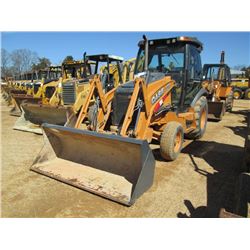 CASE 580 SUPER N LOADER BACKHOE, S/N 564353, GP BUCKET, 24" HOE BUCKET, ECAB W/AIR, METER READING 1,
