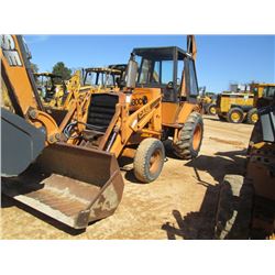 CASE 580C LOADER BACKHOE, S/N 8986554, GP BUCKET, CASE 35BK-H HOE ATTACH, S/N 5415510, 18 HOE BUCKET