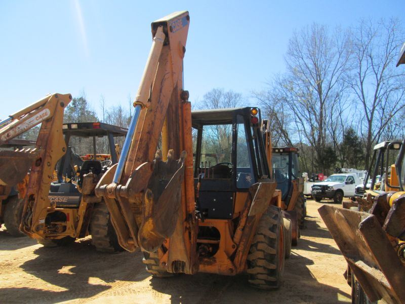 CASE 580C LOADER BACKHOE, S/N 8986554, GP BUCKET, CASE 35BKH HOE