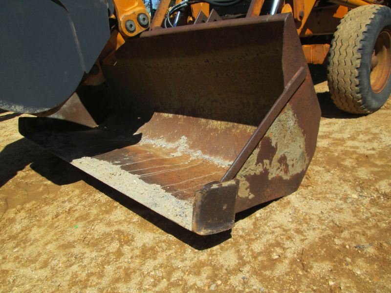 CASE 580C LOADER BACKHOE, S/N 8986554, GP BUCKET, CASE 35BKH HOE