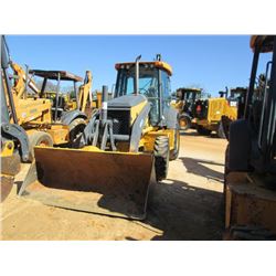 JOHN DEERE 410J 4X4 LOADER BACKHOE, S/N 180053, (10 YR) GP BUCKET, ECAB W/AIR, METER READING 3,252 H