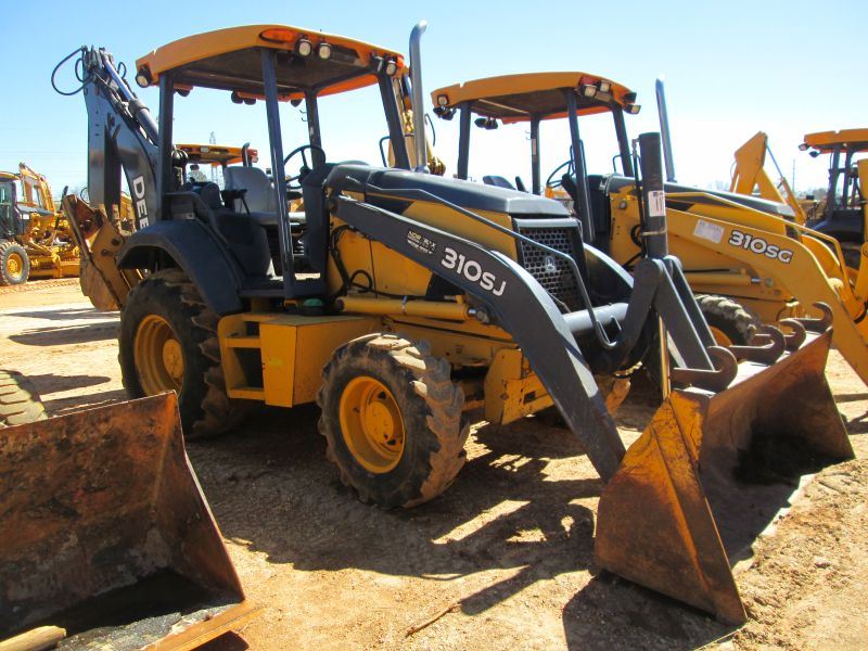 JOHN DEERE 310SJ 4X4 LOADER BACKHOE, S/N 145003, (07 YR) GP BUCKET