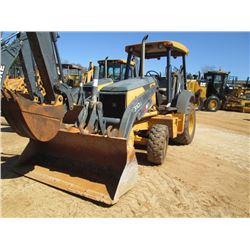 JOHN DEERE 310J 4X4 LOADER BACKHOE, S/N 141480, (07 YR) GP BUCKET, CANOPY, METER READING 3,827 HRS