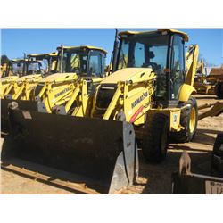 KOMATSU WB146-5 4X4 LOADER BACKHOE, S/N A24272, (09 YR) MULTI PURPOSE BUCKET, EXTENDAHOE, ECAB W/AIR