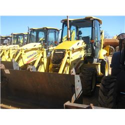 KOMATSU WB146-5 4X4 LOADER BACKHOE, S/N A24573, (09 YR) MULTI PURPOSE BUCKET, EXTENDAHOE, ECAB W/AIR