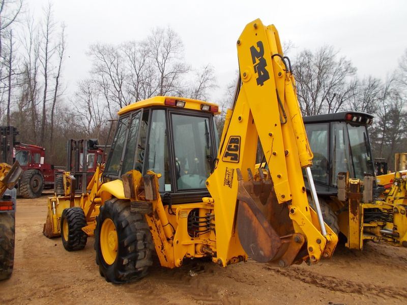 JCB SITEMASTER 214 4X4 LOADER BACKHOE, S/N EY03962, MP BUCKET W/FLIP