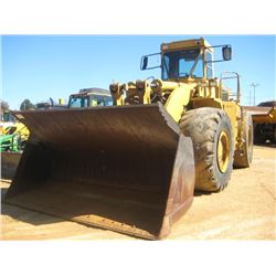 CAT 988B WHEEL LOADER, S/N 50W06729, GP BUCKET, ECAB W/AIR, 65/35-33 TIRES