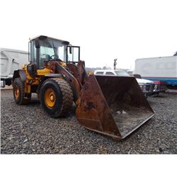 VOLVO L70F WHEEL LOADER, S/N 62513, (09 YR) GP BUCKET, ECAB W/AIR, 20.5R25 TIRES, METER READING 3,46