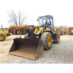 JCB 426ZX WHEEL LOADER, S/N 789798, GP BUCKET, ECAB W/AIR, 20.5-25 TIRES, METER READING 4,844 HRS