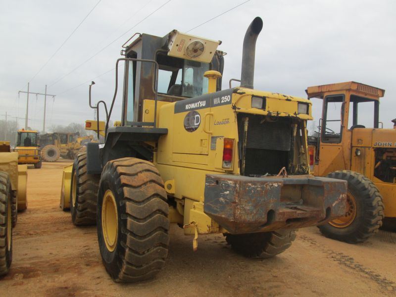 KOMATSU WA2503L WHEEL LOADER, S/N A70289, GP BUCKET, ECAB W/AIR, 20.5