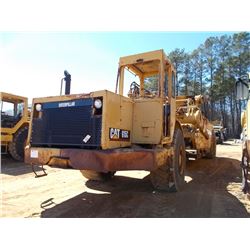 CAT 615C MOTOR SCRAPER, S/N 5TF00258, ELEVATING, CANOPY, 26.5R25 TIRES, METER READING 12,045 HRS