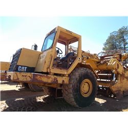 CAT 615C SERIES II MOTOR SCRAPER, S/N 9X600392, ELEVATING, CANOPY, 29.5R25 TIRES, METER READING 4,96