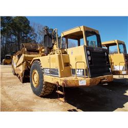 CAT 613C II MOTOR SCRAPER, S/N 8LJ01949, (99 YR) ELEVATING, CANOPY, 23.5R25 TIRES, METER READING 1,5