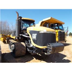 CAT CHALLENGER 75E FARM TRACTOR, S/N 6HS00472, TRACK TYPE, 4 HYD REMOTES, ECAB W/AIR
