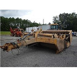 MISKIN SP-17C PULL PAN, S/N 20630, 17 YARD, 14.00-24 TIRES (SOLD ABSENTEE-LOCATED IN COLUMBIA, SC)