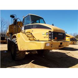 CAT 740 ARTICULATED DUMP, S/N B1P00716, (06 YR) ECAB /WAIR, 6X6, TAILGATE, METER READING 8,975 HRS
