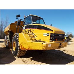CAT 740 ARTICULATED DUMP, S/N B1P01364, (06 YR) ECAB W/AIR, 6X6, TAILGATE, METER READING 9,266 HRS