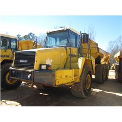 KOMATSU HM350-1 ARTICULATED DUMP, S/N 1030, (03 YR) ECAB W/AIR, 26.5-25 TIRES, METER READING 9,621 H