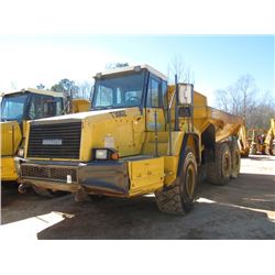 KOMATSU HM350-1 ARTICULATED DUMP, S/N 1010, ECAB W/AIR, 26.5-25 TIRES, METER READING 13,659 HRS