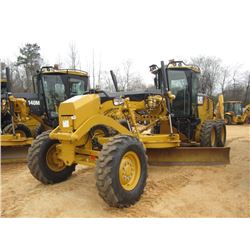CAT 140M MOTOR GRADER, S/N B9D02986, (11 YR) 14' MOLDBOARD W/TIP CONTROL, SCARIFIER, ACCUMULATOR, EC