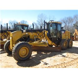 CAT 140M2 MOTOR GRADER, S/N M9D00249, (11 YR) 14' MOLDBOARD W/TIP CONTROL, ACCUMULATOR, ECAB W/AIR, 