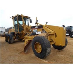 CAT 140H VHP PLUS MOTOR GRADER, S/N APM03627 (07 YR) PUSH BLOCK, , REAR RIPPER, ECAB/ AC, 17.5-25 TI