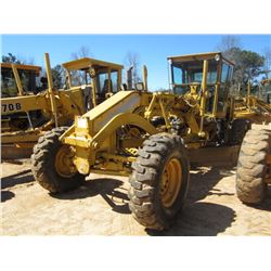 CAT 140G MOTOR GRADER, S/N 72V17621 (95 YR) 12' MOLDBOARD W/ TIP CONTROL, SCARIFIER, ACCUMULATOR, EC