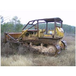 CAT D6C CRAWLER TRACTOR, S/N 99J1075 STRAIGHT BLADE (11â€™ 8â€), 22â€ SBG, CANOPY WITH BRUSH GUARD