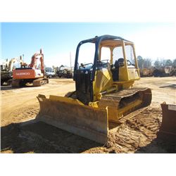 JOHN DEERE 650H LGP CRAWLER TRACTOR, S/N 939494, 6 WAY BLADE, CANOPY, SWEEPS, REAR SCREEN, METER REA