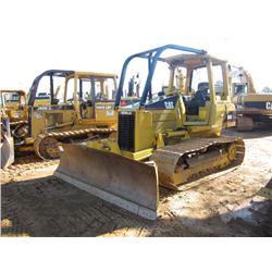 CAT D3G LGP CRAWLER TRACTOR, S/N CFF00725, 6 WAY BLADE, CANOPY, SWEEPS, METER READING 4,205 HRS