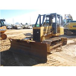 CASE 850G LONG TRACK CRAWLER TRACTOR, S/N JJG0254121, 6 WAY BLADE, CANOPY, SWEEPS, SCREENS, METER RE