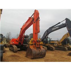 HITACHI EX450H-5 HYDRAULIC EXCAVATOR, S/N 16E-7213, 11' STICK, 72" BUCKET, ECAB, METER READING 15,45