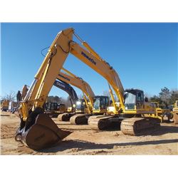 KOMATSU PC400LC-8 HYDRAULIC EXCAVATOR, S/N A88543, (10 YR) 11' STICK, 48" BUCKET, ECAB W/AIR, METER 