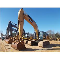 CAT 336EL HYDRAULIC EXCAVATOR, S/N BZY00369, ( 11 YR) 11' STICK, 50" BUCKET, ECAB W/AIR, METER READI