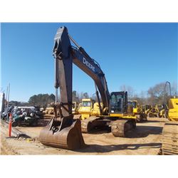 JOHN DEERE 350D LC HYDRAULIC EXCAVATOR, S/N 806371,(08 YR) 10'-6" STICK, 60" BUCKET, ECAB W/AIR, MET