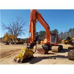 DAEWOO 255LCV HYDRAULIC EXCAVATOR, S/N 001337, (05 YR) 11'8" STICK, 36" BUCKET, PRO MAC 52BT SAWHEAD