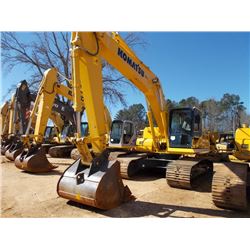 KOMATSU PC210LC-10 HYDRAULIC EXCAVATOR, S/N 451177, (14 YR) 9'6" STICK, 50" BUCKET, ECAB W/AIR, METE