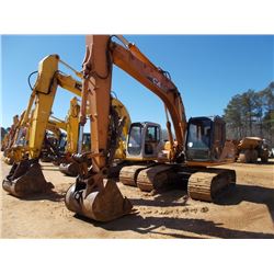CASE CX160 HYDRAULIC EXCAVATOR, S/N 716647, (03 YR) 10'2" STICK, 42" BUCKET, THUMB, ECAB W/AIR, METE