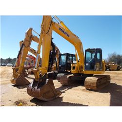 KOMATSU PC138USLC-3E0 HYDRAULIC EXCAVATOR, S/N 001878, (06 YR) 8'4" STICK, 38" BUCKET, THUMB, ECAB W