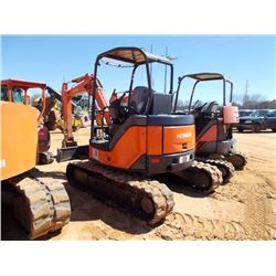 HITACHI ZAXIS 50U HYDRAULIC EXCAVATOR, S/N 245307 (07 YR) 4' STICK